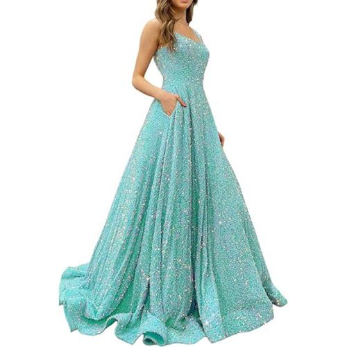 Polyester Long Evening Dress PC