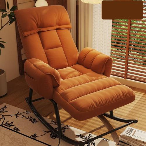 Lazy Rocking Chair Home Retro Balcony Folding Recliner Sofa Chair