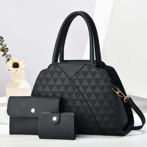 New Patchwork Bag Three-Piece Set Fashionable Handbag Large Capacity All-Match