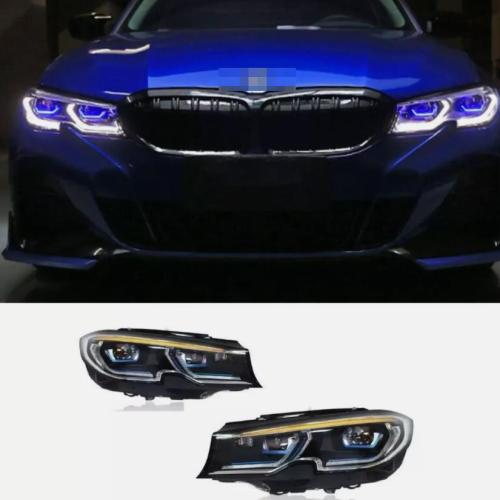 For 19-22 BMW 3 Series G20 G28 Headlamp Upgrade Adaptive Laser & LED Headlight WITHOUT AFS