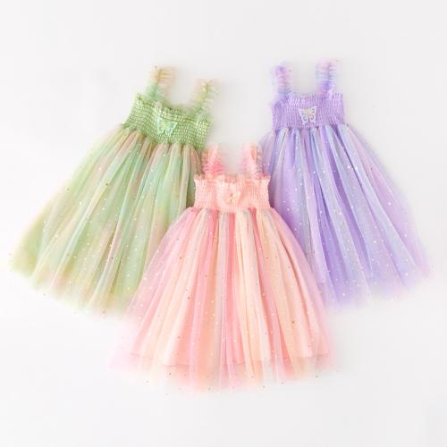 Polyester Ball Gown Girl One-piece Dress Cute PC