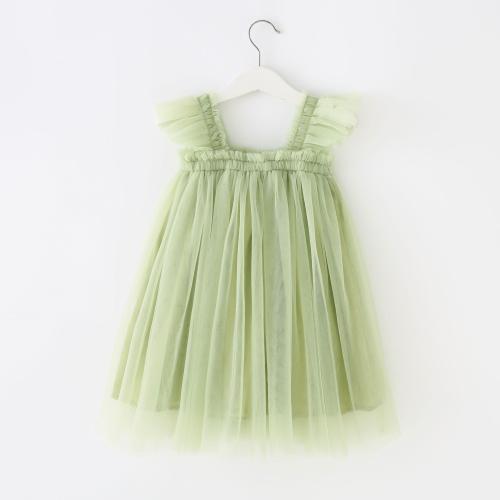 Etamine & Polyester Ball Gown Girl One-piece Dress Cute PC