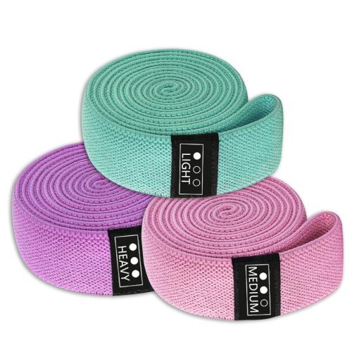 200*3cm resistance squat belt Slimming elastic belt yoga tension belt