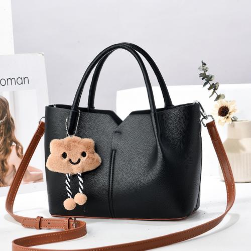 Cute Bear Bucket Bag New Women's Shoulder Bag High-end Crossbody Bag