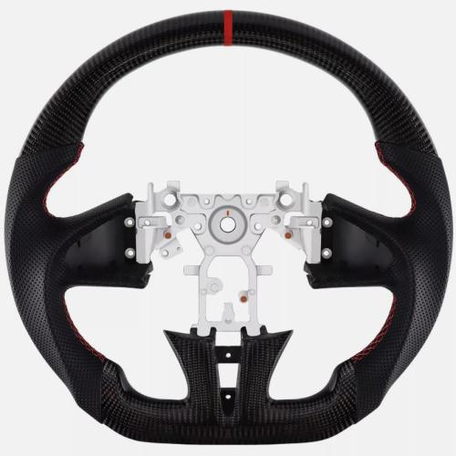 Real Carbon Fiber Steering Wheel For Infiniti Q50 2013 - 2018