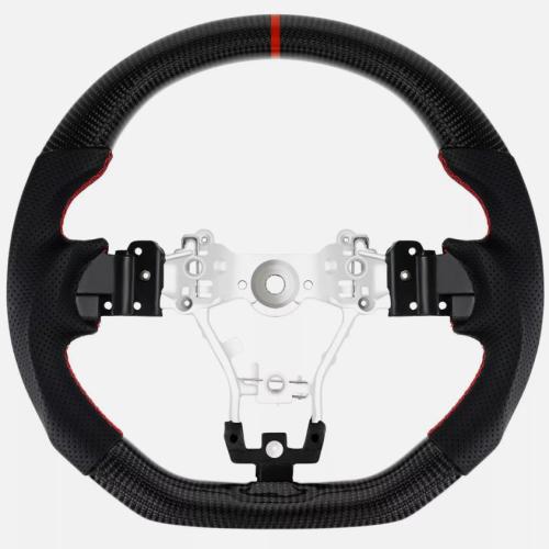 Real Carbon Fiber Steering Wheel For SUBARU STI WRX S209 2015-2020