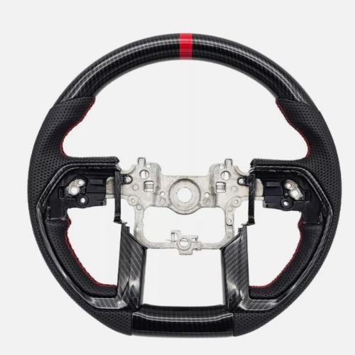 Sports Hydro Carbon Fiber Steering Wheel for 24+ Tacoma Tundra Sequoia