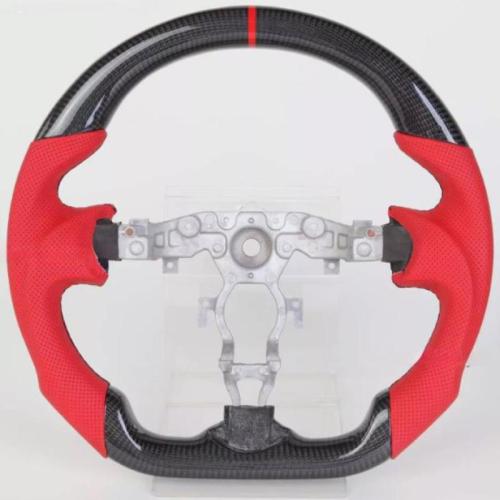 Real Carbon Fiber Customized Steering Wheel Fit For Nissan 370Z Z34 Nismo 08-20