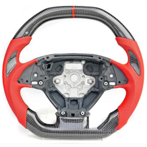 Carbon Fiber Flat Top Sport Steering Wheel For 14+ Chevrolet Corvette C7 Z06 ZR1