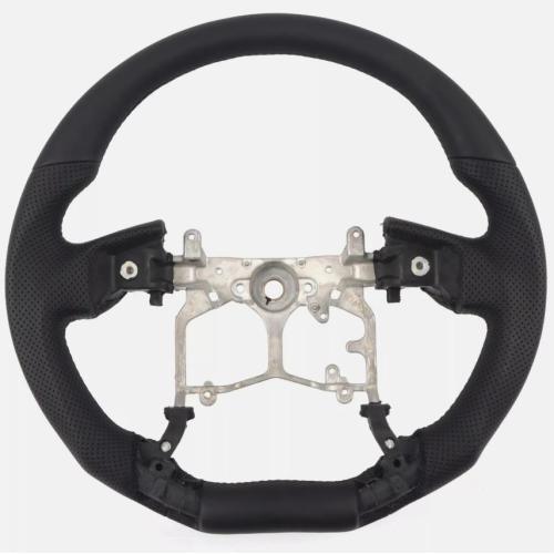 Black Leather Steering Wheel Customized For Tacoma 4Runner Tundra 2014-2021