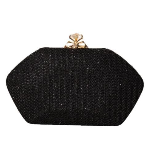 PU Leather Easy Matching Clutch Bag with chain PC