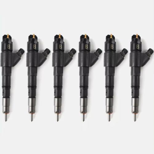 6pcs Rail Fuel Injectors 0445120066 20798114 04290986 For Volvo D7E EC240B Truck