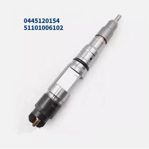 Common Rail Diesel Fuel Injector 0445120154 51101006102 for Man TGA Engine