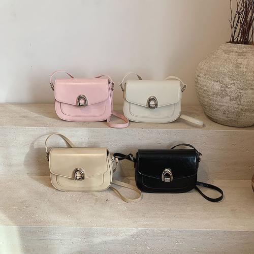 PU-leer Crossbody Tas Solide meer kleuren naar keuze stuk