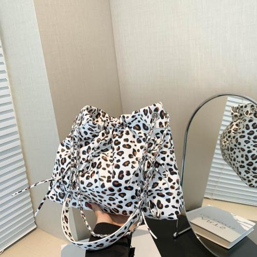 PU Leather Easy Matching Crossbody Bag durable & soft surface leopard PC