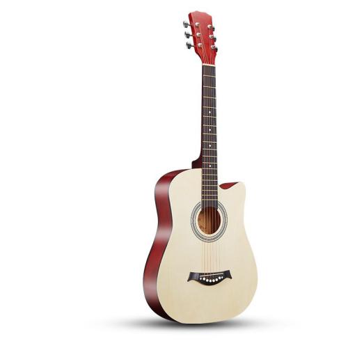 Guitar 38-inch Folk Acoustic Guitar Beginner 41-inch Practice Guitar