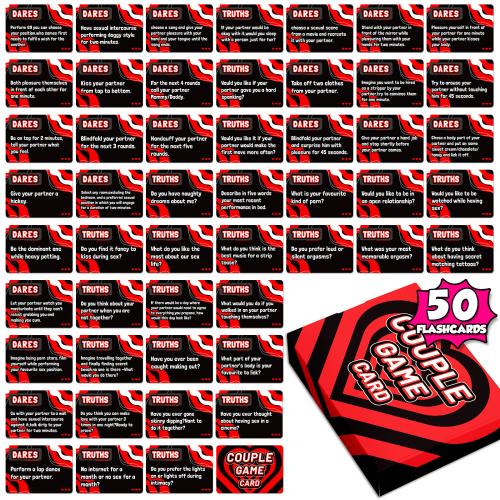 Paper Creative Couples Card Game red and black Box