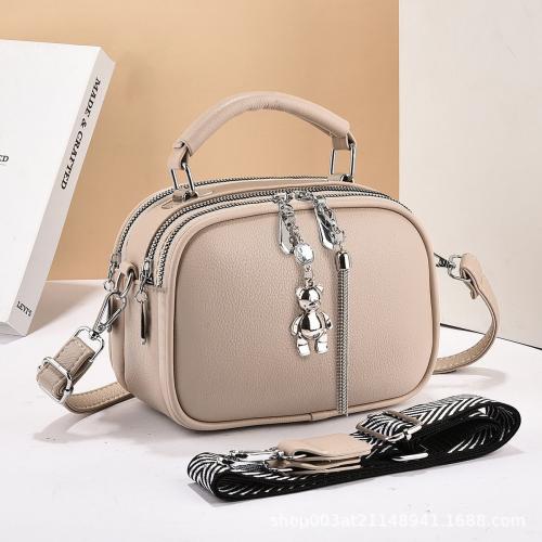 PU Leather Easy Matching Crossbody Bag hardwearing PC