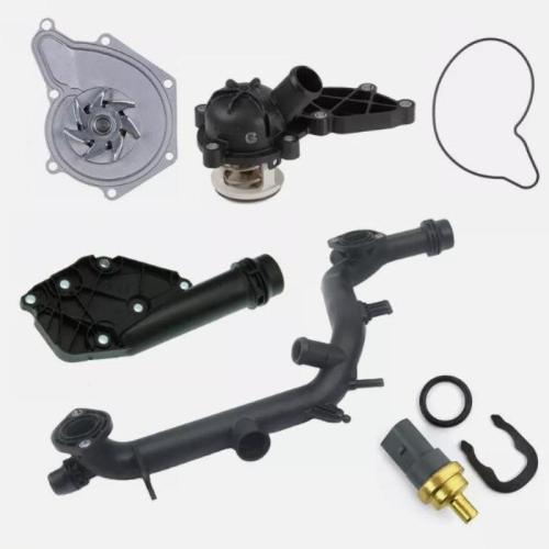 For Audi A4 Quattro A5 Q5 3.2 V6 06E121045J PUMP THERMOSTAT Cooling System Kit