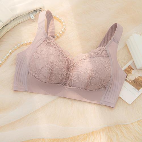 Polyamide & Lace Push Up Seamless Bra & breathable PC