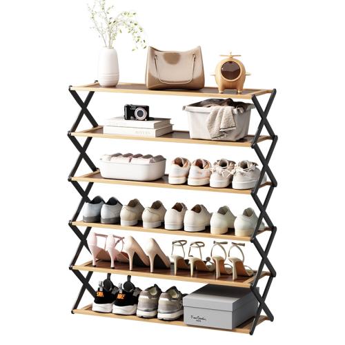 Shoe Rack Simple Household Multi-layer Door Storage Rack Space-saving Shoes Organizer