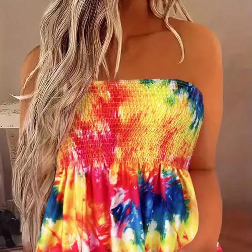 Polyester Tube Top, Gedruckt, unterschiedliches Muster zur Auswahl, mehr Farben zur Auswahl,  Stück