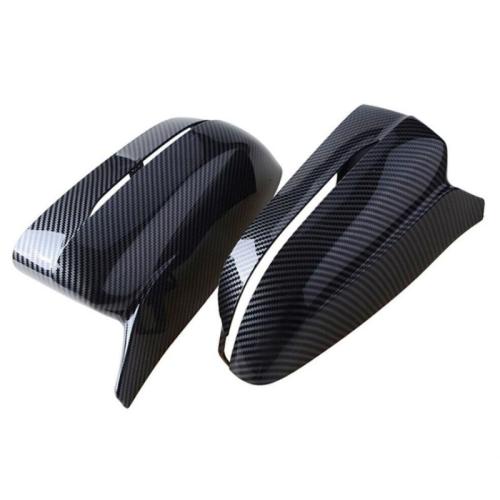 FOR BMW G30 G20 G11 G12 17-22 M STYLE CARBON FIBER ADD-ON SIDE MIRROR COVER CAPS