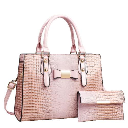 PU Cuir Costume de sac grain de crocodile plus de couleurs pour le choix Ensemble