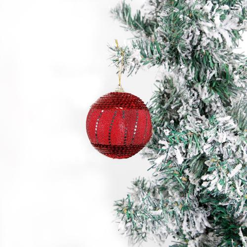 Plastic Christmas Tree Hanging Decoration christmas design red Box