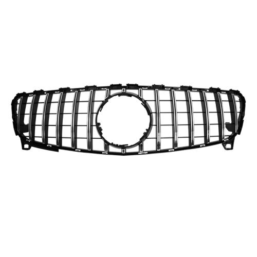 For Mercedes A Class W176 16-18 Bumper Grille Grill Chrome