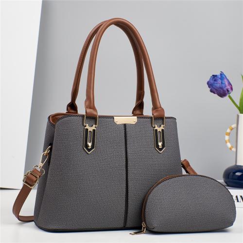 PU Leather Bag Suit large capacity Set