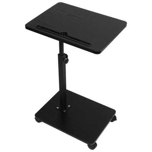 Steel & Wood adjustable & easy cleaning Tea Table black PC
