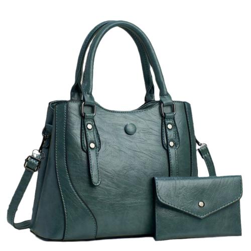 PU Leather Easy Matching Bag Suit large capacity & two piece Set