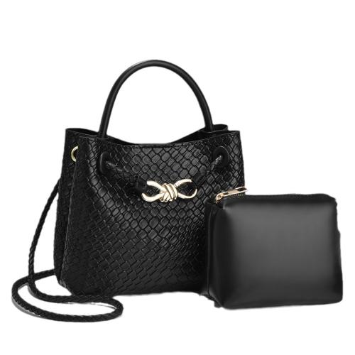PU Leather Easy Matching Bag Suit two piece Set