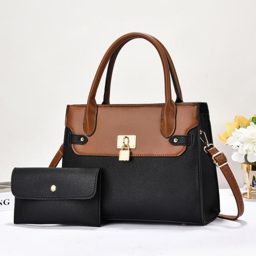 PU Leather Easy Matching Bag Suit large capacity & two piece PC