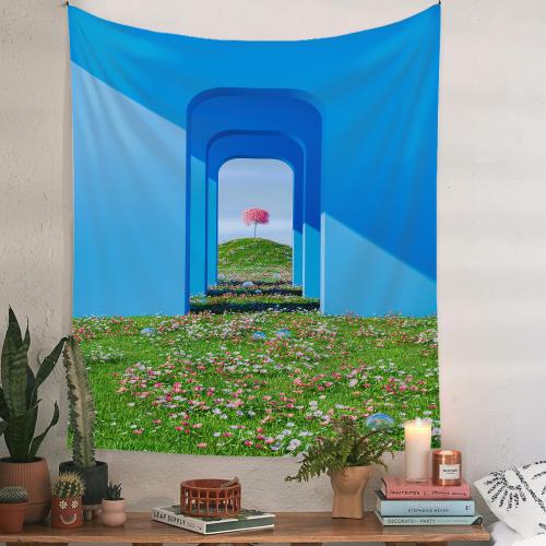 Polyester Tapisserie couleurs mixtes pièce