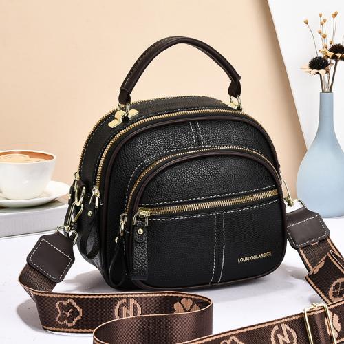 PU Leder Handtasche, Lichee Grain, mehr Farben zur Auswahl,  Stück