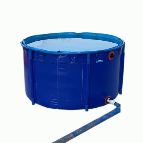 Round Bracket Fish Pool  Large Capacity Folding Thickened Portable Bracket Pool