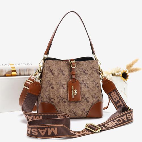 PU Leather Easy Matching Crossbody Bag large capacity PC