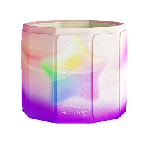 PVC foldable Swimming Pool Frame Set durable pink PC