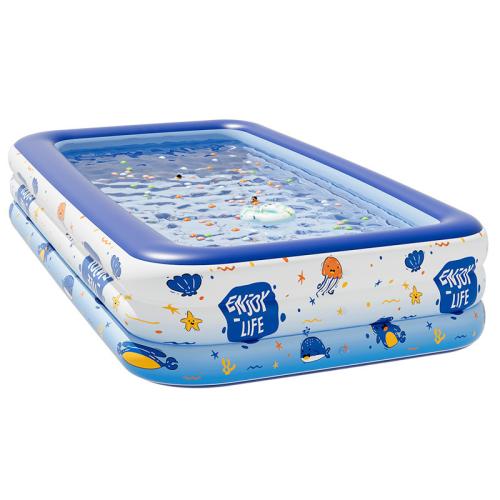 PVC foldable Inflatable Pool durable blue PC