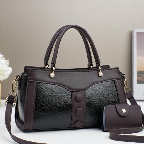 PU Leather Easy Matching Bag Suit two piece Set