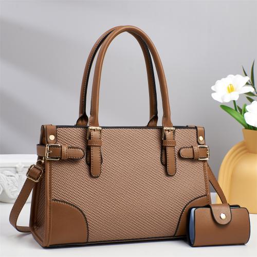 PU Leather Easy Matching Bag Suit large capacity & two piece Set