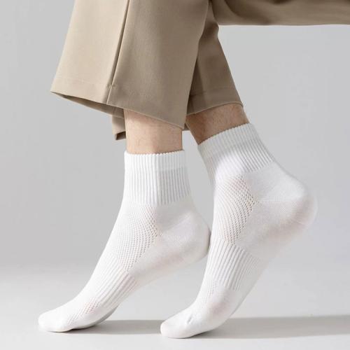 Cotton Men Ankle Sock antifriction & antibacterial & anti-skidding & breathable : Lot