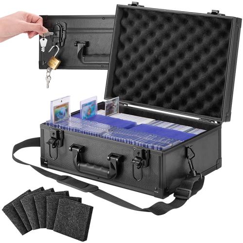 MDF Board & Aluminium Alloy Storage Box dustproof & portable black PC