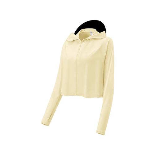 Polyamide & Spandex windproof Women Sun Protection Clothing & sun protection & breathable patchwork Solid : PC