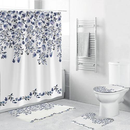 Polyester Rideau de douche plus de couleurs pour le choix Ensemble