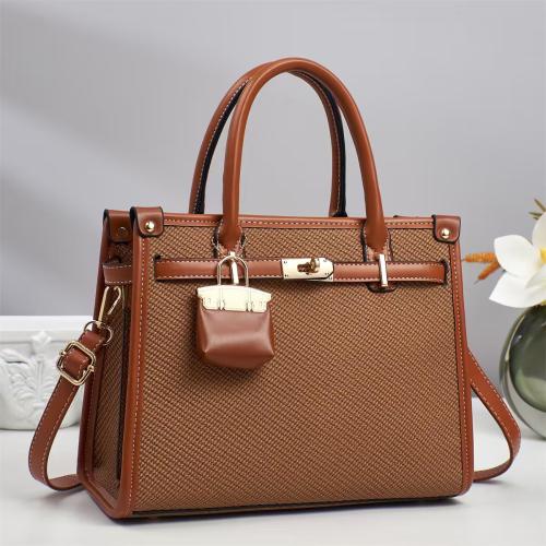 PU Leather Easy Matching Handbag large capacity PC
