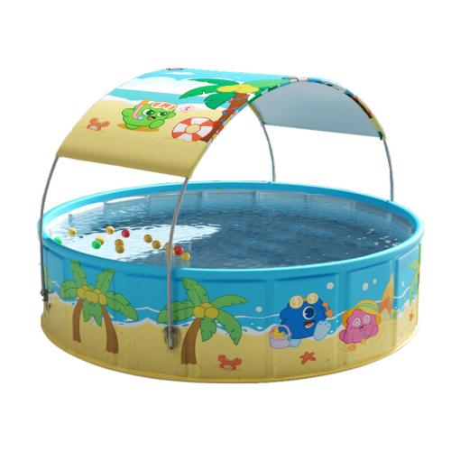 PVC foldable Swimming Pool Frame Set mixed colors PC