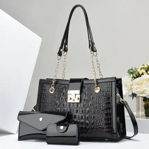 PU kůže Taška oblek krokodýlí zrno più colori per la scelta Nastavit